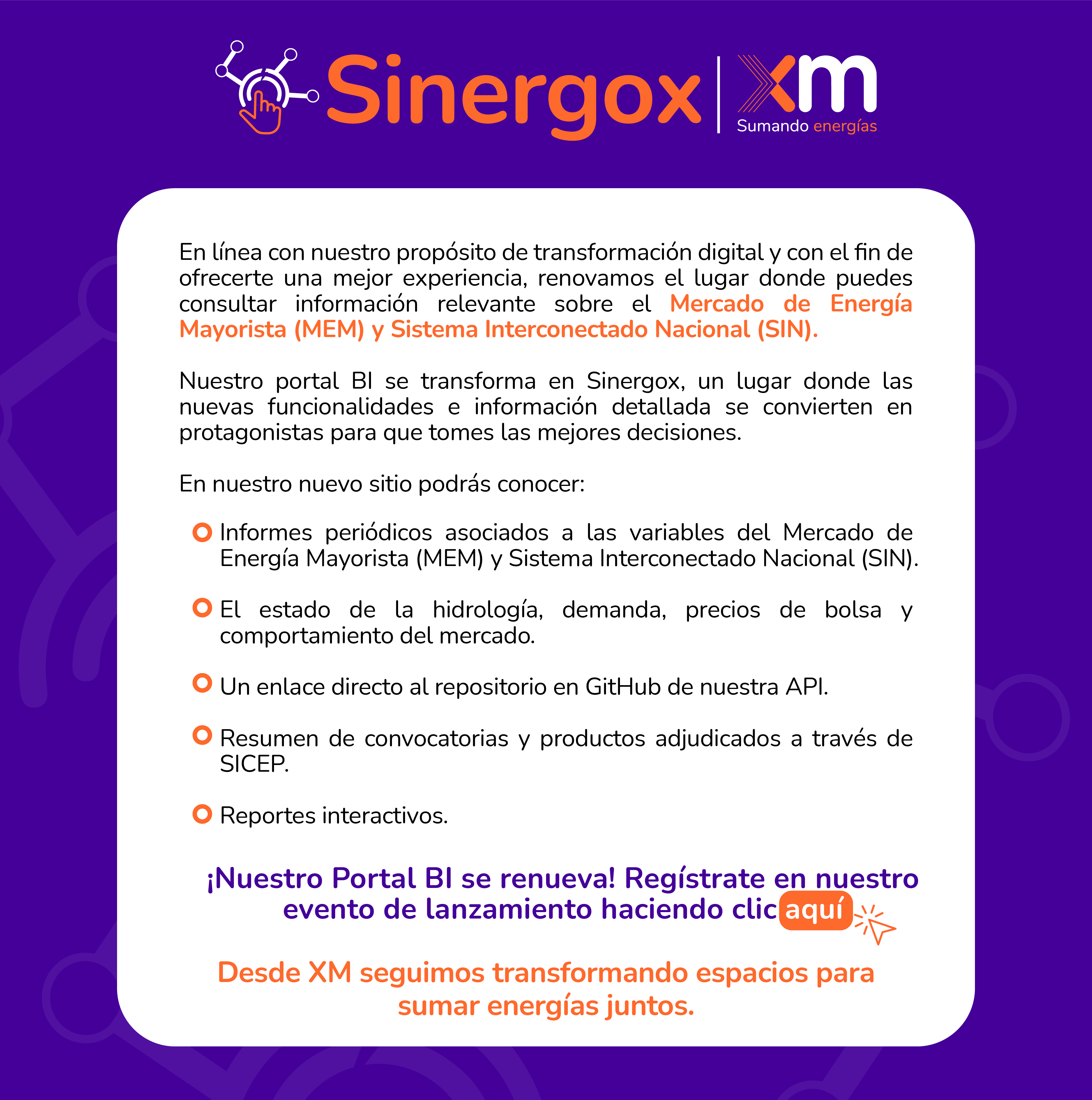 evento sinergox